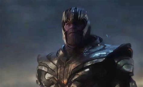 First Look At Thanos And His New Weapon In Avengers Endgame Revealed