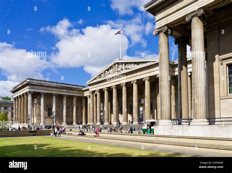 The British Museum Great Russell Street London England Gb Uk Eu Europe