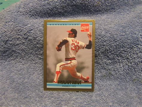 Donruss Coca Cola Factory Sealed Cellophane Pack Nolan Ryan Great