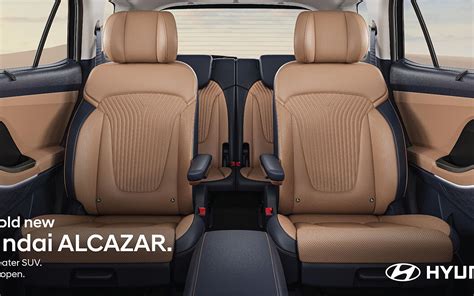 Hyundai Alcazar facelift - Third Row Seats | Hyundai Alcazar facelift Images