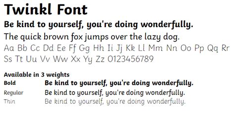 Twinkl Primary Font - Twinkl