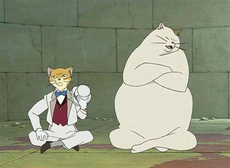 The Baron and Muta-The Cat Returns | Studio ghibli art, Studio ghibli ...