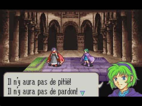 Fire Emblem 7 GBA Nino VS Sonia dialogue caché HD YouTube