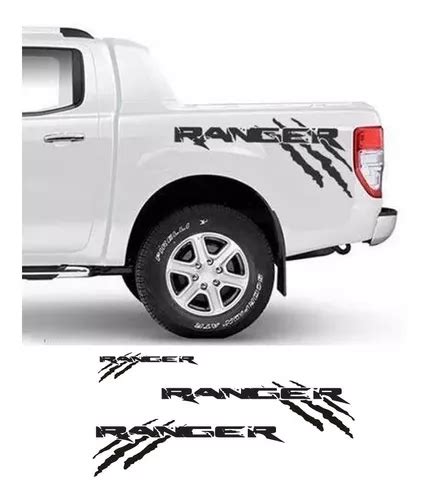 Sticker Ford Ranger Garras Para Costado De Batea Meses Sin Inter S