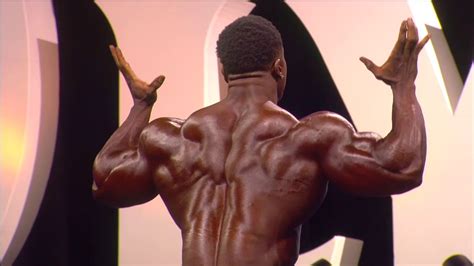 Mr Olympia Shawn Rhoden Posing Routine Youtube