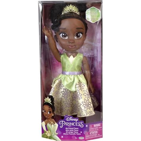 Disney Princess Poup E Princesse Tiana En Plastique Cm Cdiscount