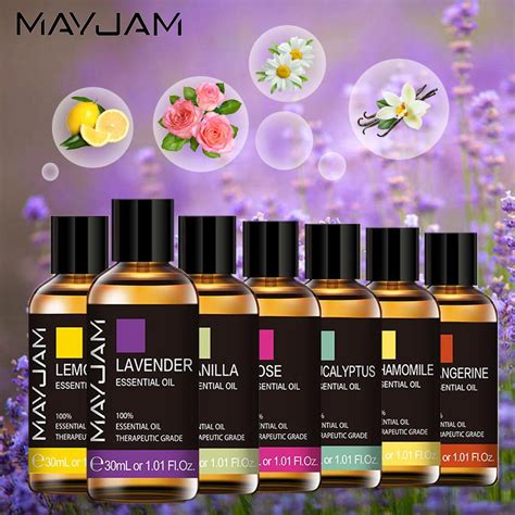 Cheap Mayjam 30ml Vanilla Tea Tree Eucalyptus Essential Oils For