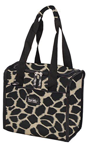 Nicole Miller 11 Insulated Lunch Box Portable Cooler Bag Giraffe