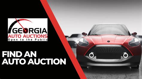 Car Auctions in Georgia: Locations & Auction Dates, Info