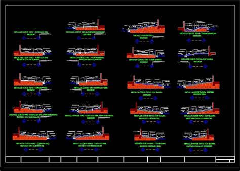 Road Sections DWG Section For AutoCAD Designs CAD