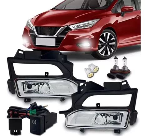 Kit Farol De Milha Nissan Versa Modelo Original Frete Gr Tis