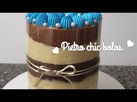 Naked Cake Bolo No Acetato Masculino Youtube