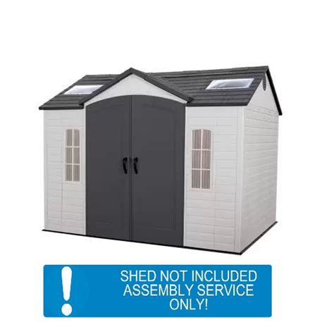 Assembly Service Only For Lifetime X Ft Shed Pure Garden