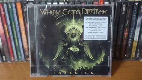 Whom Gods Destroy Insanium Cd Photo Metal Kingdom