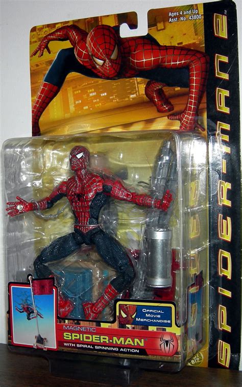 Magnetic Spider Man Action Figure Spiral Spinning Movie