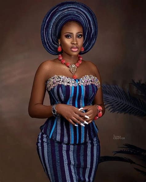 Gorgeous Aso Oke Styles For The Chic Yoruba Bride Svelte Magazine