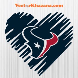 Houston Texans Heart Glitter Svg Png online