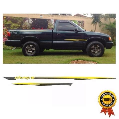 Kit Faixas Adesivos S10 Corsa Champ 98 Modelo Original Shopee Brasil