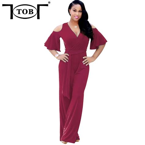 Tob Ruffles Sleeve Hollow Out Jumpsuit Romper 2017 New Summer Bow Tie