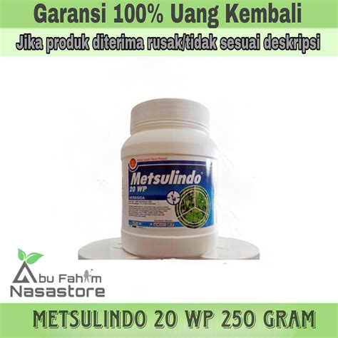 HERBISIDA METSULINDO 20 WP 250 GRAM RACUN TUNAS RACUN BIJI RUMPUT