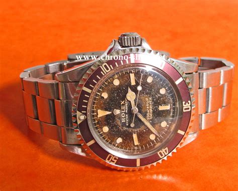 Rolex Submariner Tropical Vintage Brown De Avec Bracelet