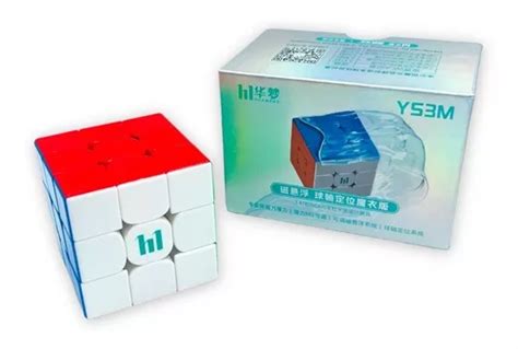 Cubo mágico cúbico de 3x3x3 piezas Moyu Huameng YS3M Maglev Ball Core