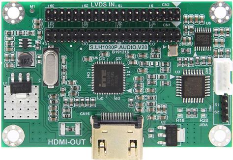 Geekworm Lvds Para Hdmi Conversor De Placa Adaptador Cabo Lvds