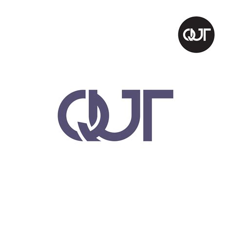 Letter QUT Monogram Logo Design 33160881 Vector Art at Vecteezy