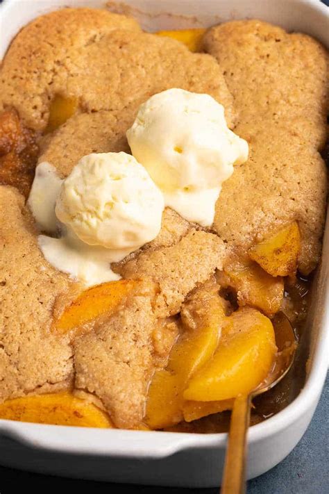 Healthy Peach Cobbler Calories The Big Man S World