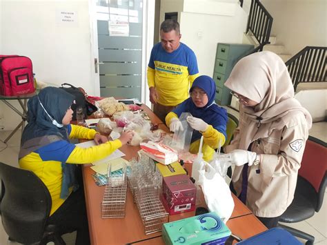 Awasi Keamanan Pangan Dinkes Kota Tangerang Lakukan Pengujian Sampel