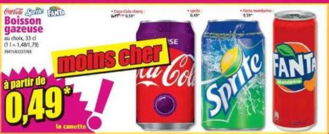 Promo Boisson Gazeuse Coca Cola Sprite Fanta Chez Norma ICatalogue Fr