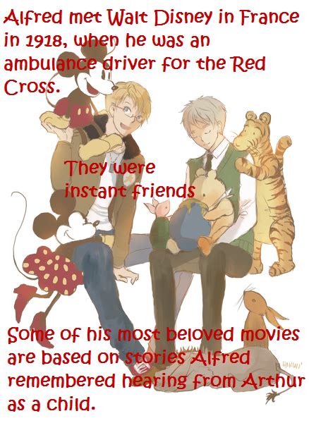 America And Walt Disney Hetalia Headcanons Beloved Movie Hetalia