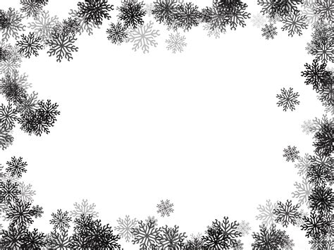 Snowflake Frame Png