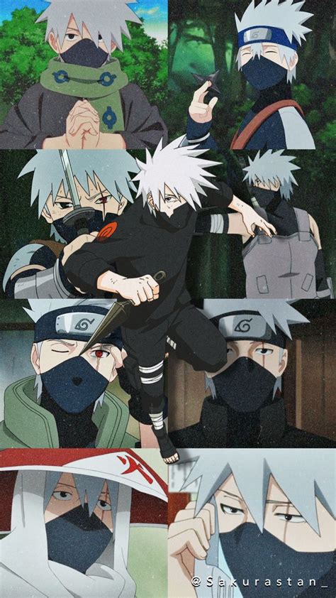 Kakashi Hatake Evolução Personagens De Anime Naruto E Sasuke