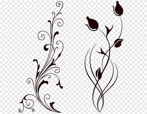 Estêncil de ornamento Art Nouveau outros diversos folha png PNGEgg