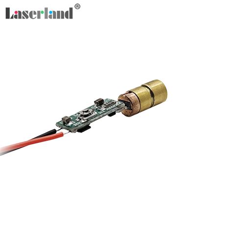 Laserland 5V 5mW 0611 Small Volume 515nm Green Dot Laser Generator