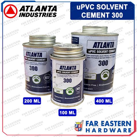 Atlanta Upvc Solvent Cement Ml Ml Ml Lazada Ph