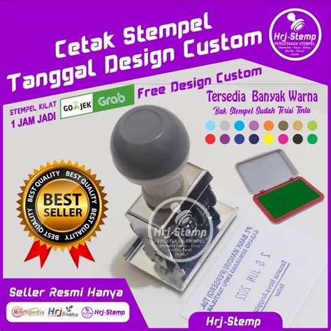 Jual Cetak Stempel Tanggal Design Custom Cetak Stempel Tanggal Joyko