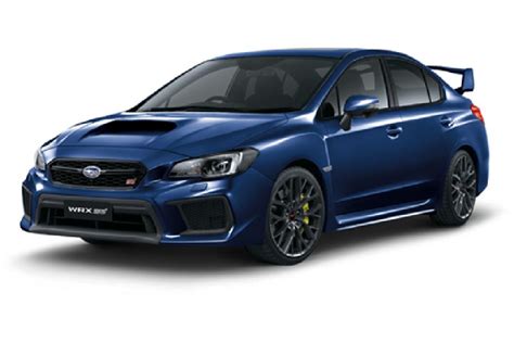 Subaru Wrx Sti Colours Available In 7 Colours In Thailand Zigwheels