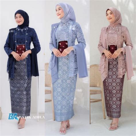 Jual Kebaya Couple Laksmi Series Kebaya Kutubaru Kebaya Wisuda Lamaran