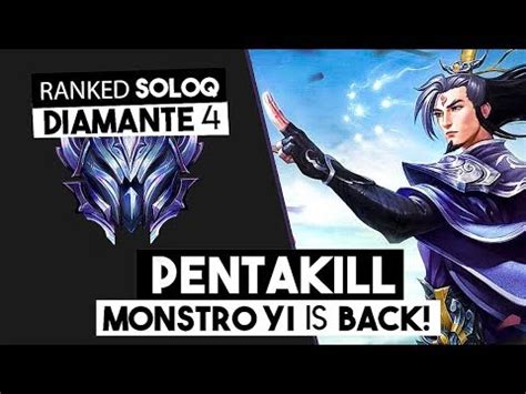 N O Respeitaram O Master Yi Do Pai E Peguei Pentakill Na Ranked