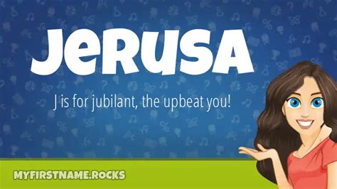 Jerusa First Name Personality & Popularity