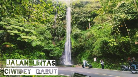 Curug Indah Di Pinggir Jalan Raya Naringgul Jawa Barat Youtube