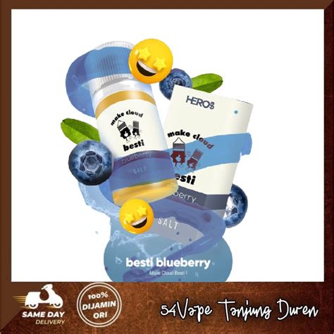 Jual Besti Blueberry Salt Nic Ml Shopee Indonesia