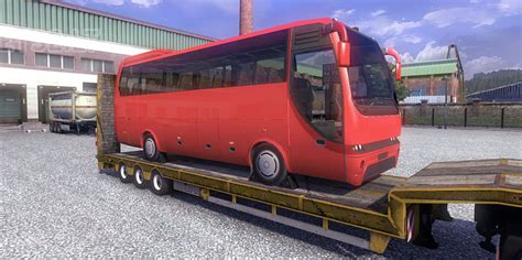 Trailer Overweight Bus Opaline V 2 6 ETS2 Mods