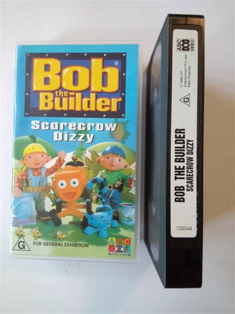 BOB THE BUILDER : Scarecrow Dizzy Pal Vhs Video Tape £8.65 - PicClick UK