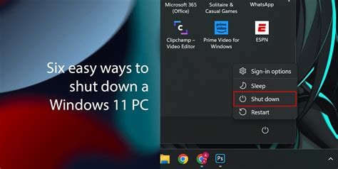 Six Easy Ways To Shut Down A Windows 11 Pc Ithinkdifferent