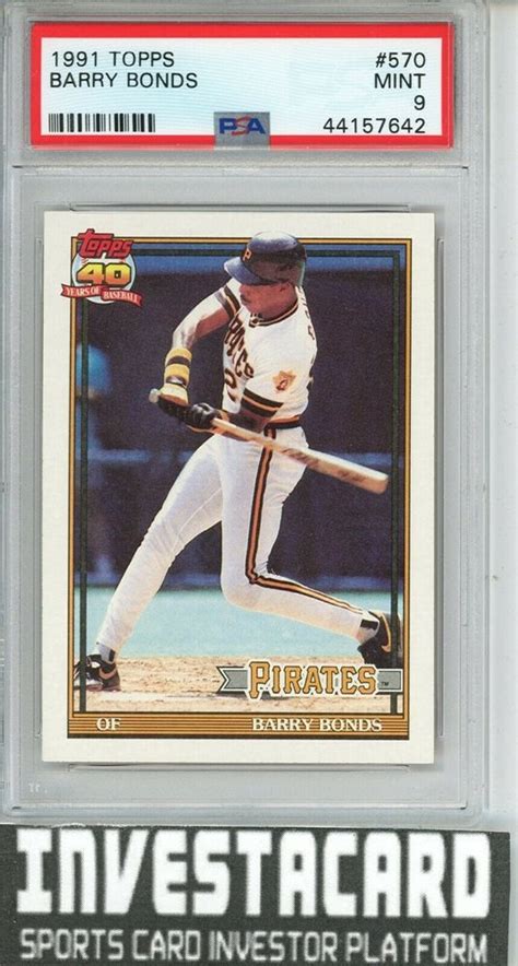 Auction Prices Realized Baseball Cards Topps Barry Bonds