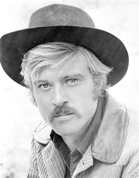 Robert Redford wearing a cowboy hat Photo Print - Walmart.com