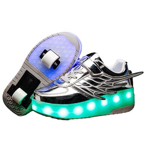 Swiecace Butorolki Buty Z Rolkami Led Rolki Wrotki Allegro Pl